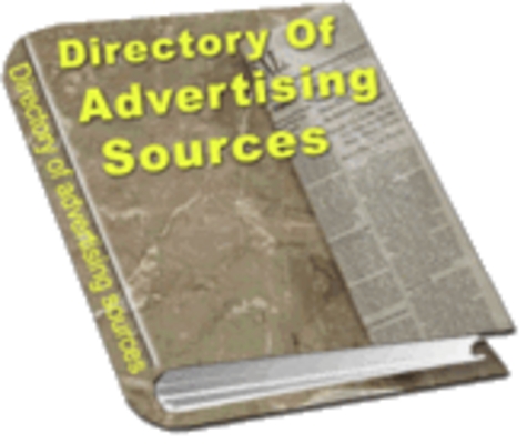 Product picture Directory of Advertising Sources Inexpensive Ads 