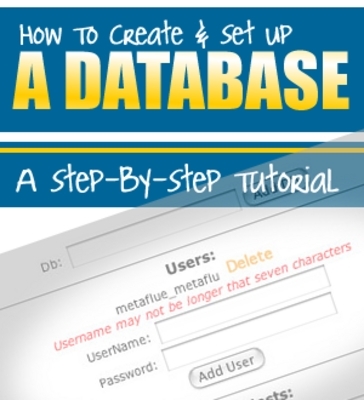 Product picture How To Create And Setup A Database (PLR)