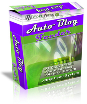 Product picture Auto Blog Feeder Software With Master Resale Rights