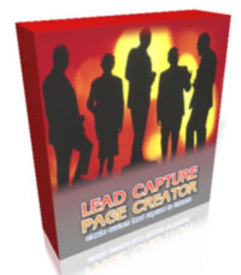 Product picture *NEW* Lead Capture Page Generator With Resale Rights