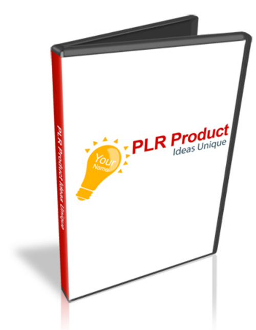 Product picture *NEW* PLR Product Ideas Unique With Resell Rights