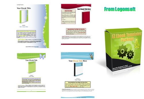 Product picture *NEW*  EZeBookTemplatePackage V4 WIth MRR