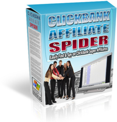 Product picture *NEW* Click Bank Affiliate Spider With Master Resale Rights
