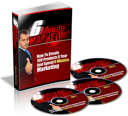Product picture NEW 6 Minute Marketing With PLR