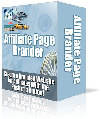 Product picture *NEW* Affiliate Page Brander With Private labels Rights
